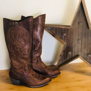 Ariat western tall calf boots
